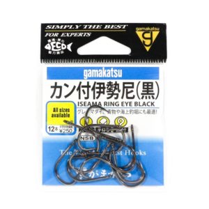 Gamakatsu Iseama Ring Eye Black