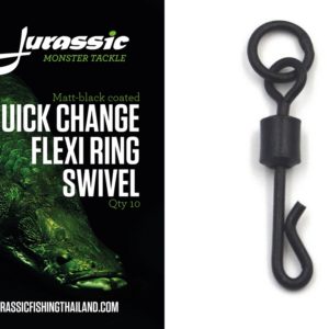 Jurassic Flexi Ring Swivel UK Size 8