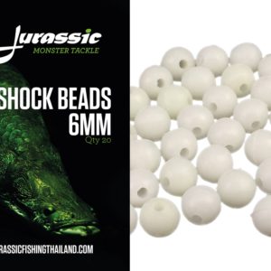 Jurassic Shock Beads 6mm Light
